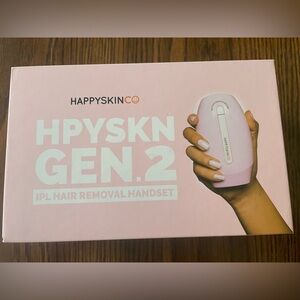 HAPPYSKINCO HappySkin  Gen.2  IPL Hair Removal Handset - PINK (UNUSED OPEN BOX)